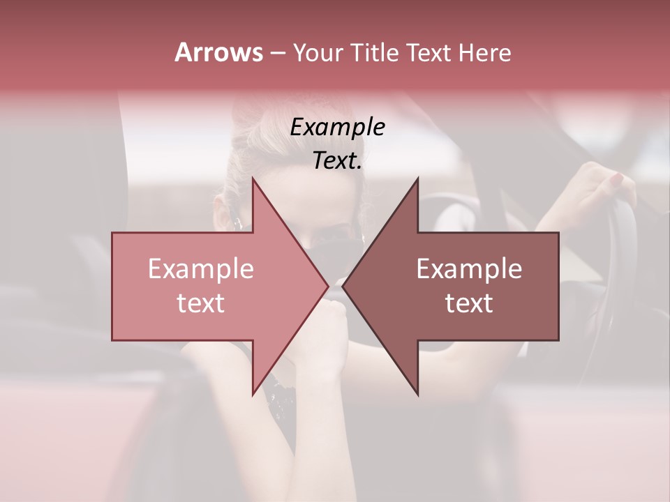 Red Young People PowerPoint Template