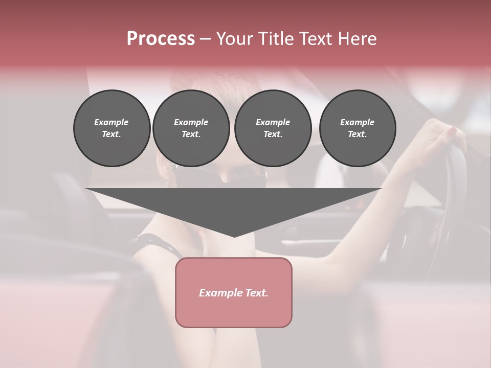 Red Young People PowerPoint Template