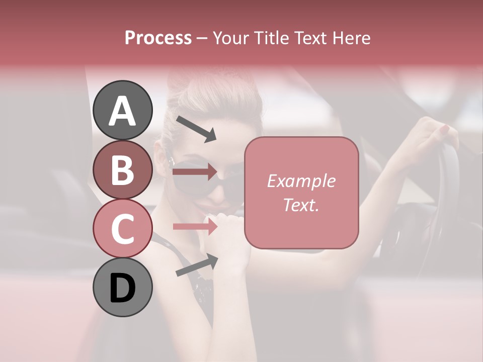 Red Young People PowerPoint Template