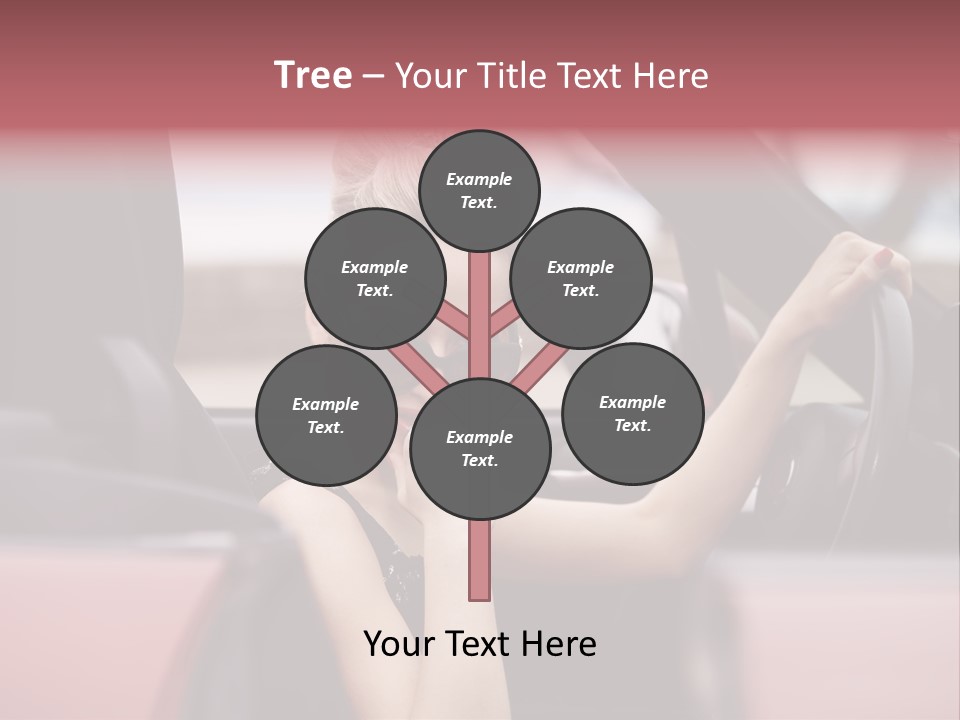 Red Young People PowerPoint Template