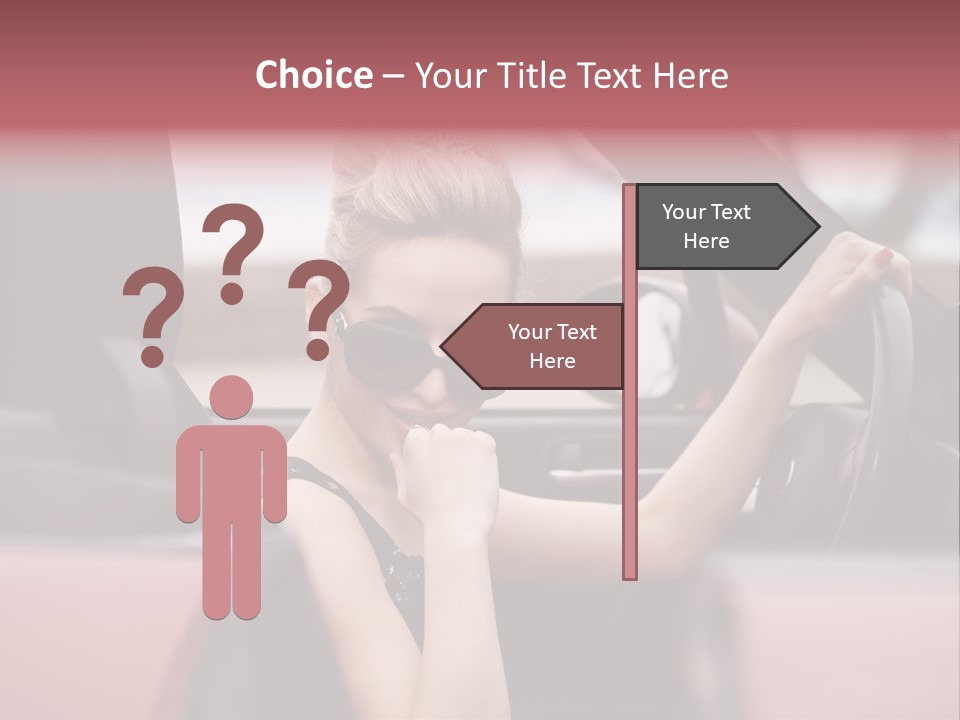 Red Young People PowerPoint Template