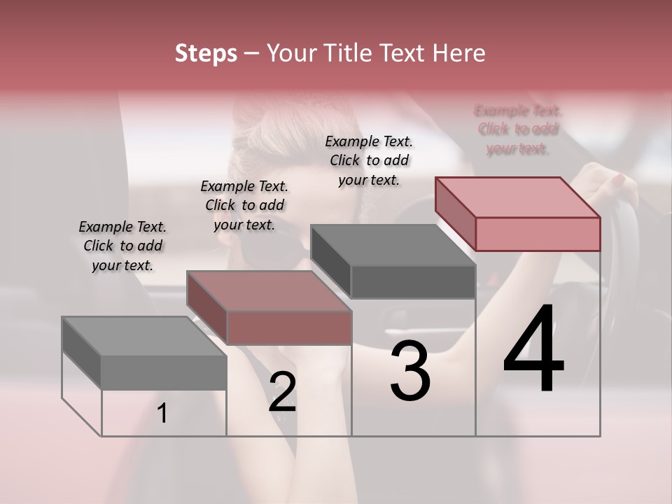 Red Young People PowerPoint Template