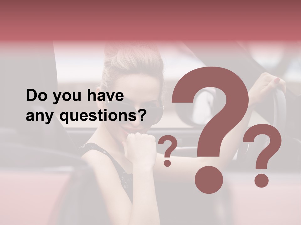 Red Young People PowerPoint Template