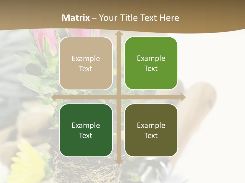 Dirt Garden Agriculture PowerPoint Template