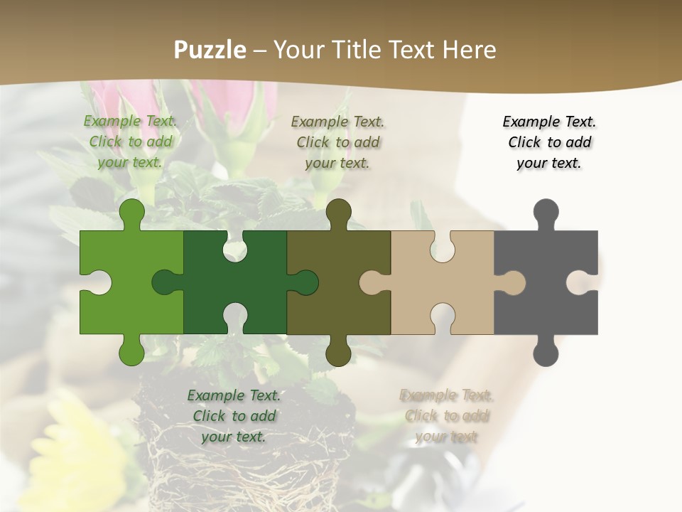 Dirt Garden Agriculture PowerPoint Template
