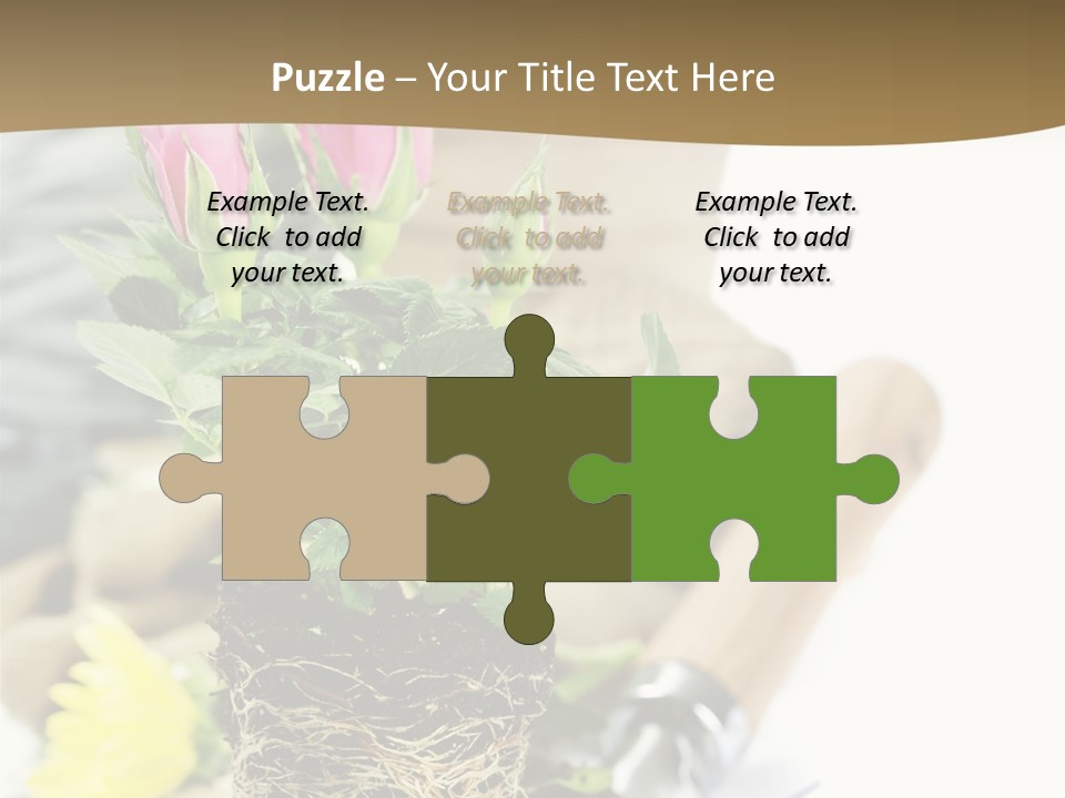 Dirt Garden Agriculture PowerPoint Template