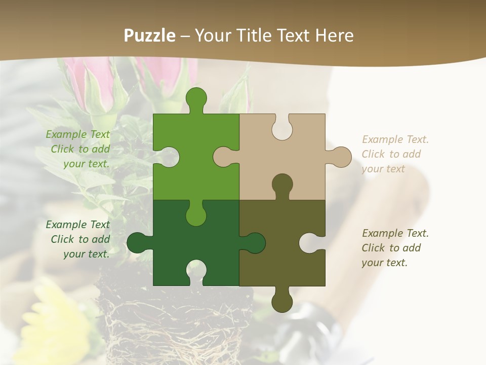 Dirt Garden Agriculture PowerPoint Template