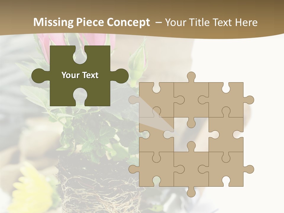 Dirt Garden Agriculture PowerPoint Template