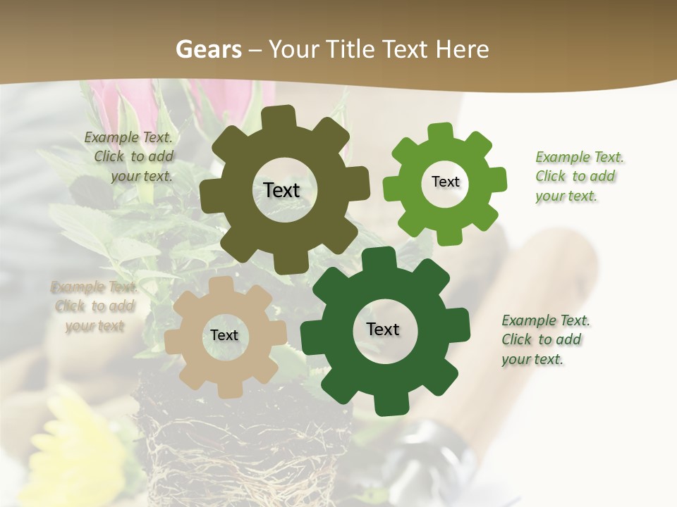 Dirt Garden Agriculture PowerPoint Template