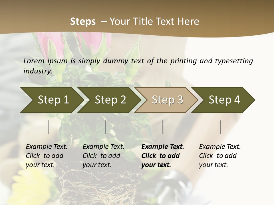 Dirt Garden Agriculture PowerPoint Template