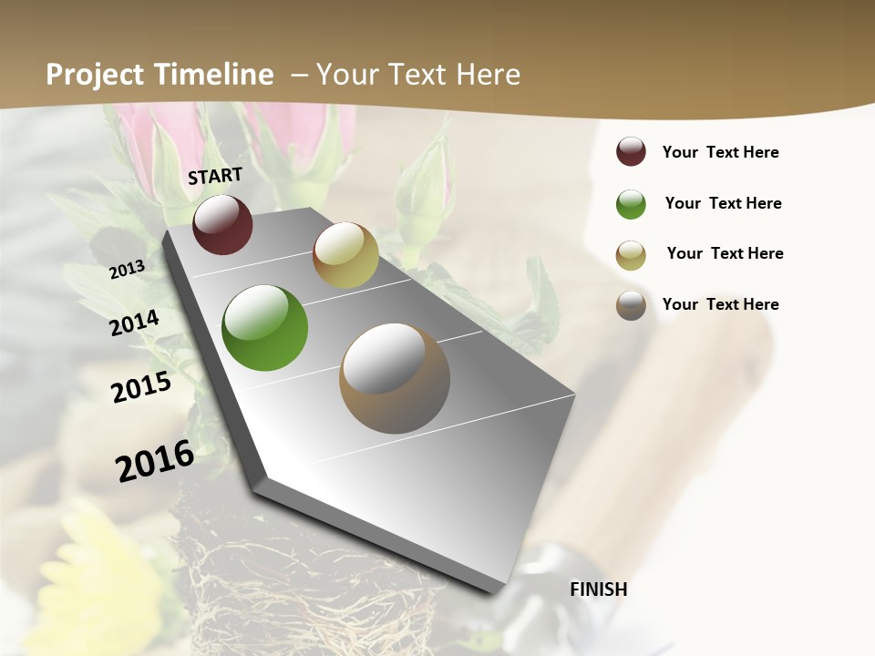 Dirt Garden Agriculture PowerPoint Template