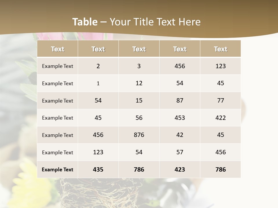 Dirt Garden Agriculture PowerPoint Template