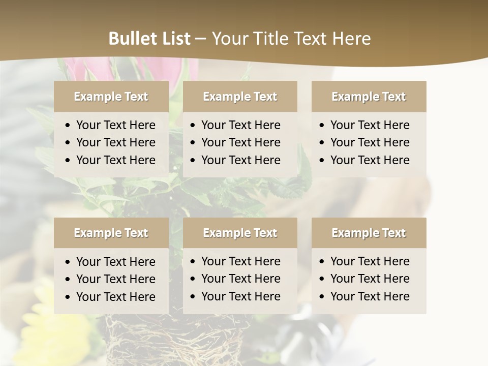 Dirt Garden Agriculture PowerPoint Template