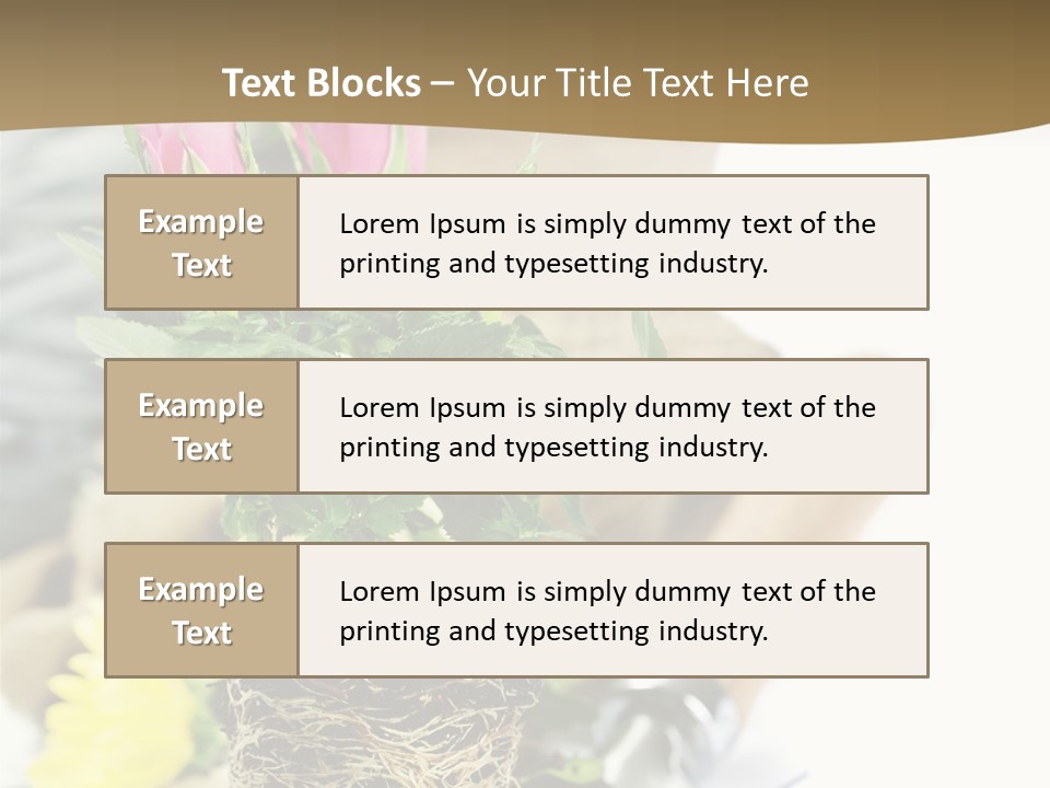 Dirt Garden Agriculture PowerPoint Template