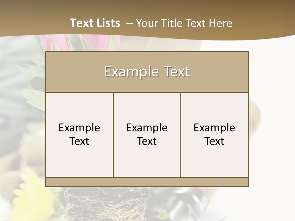 Dirt Garden Agriculture PowerPoint Template