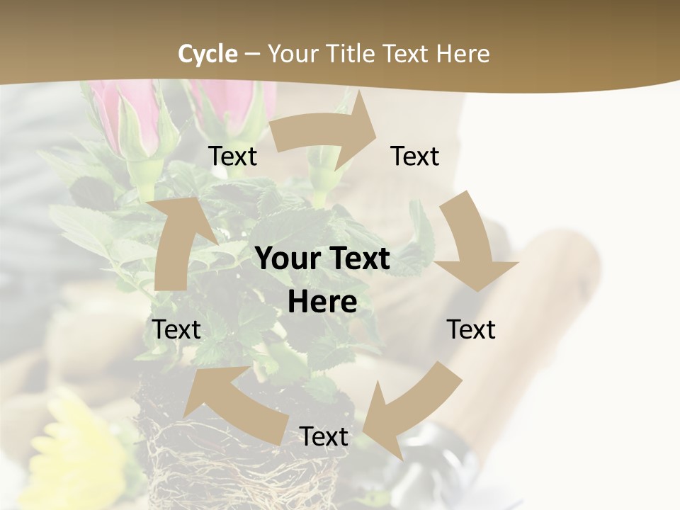 Dirt Garden Agriculture PowerPoint Template