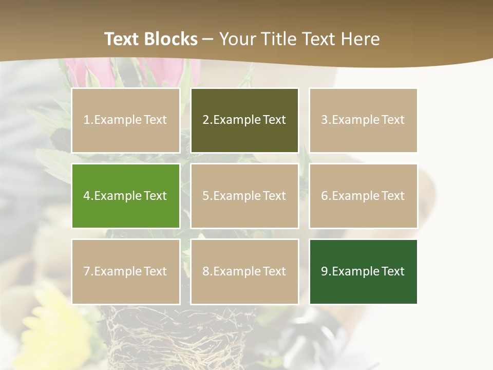 Dirt Garden Agriculture PowerPoint Template