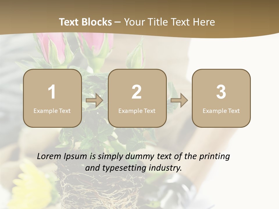 Dirt Garden Agriculture PowerPoint Template