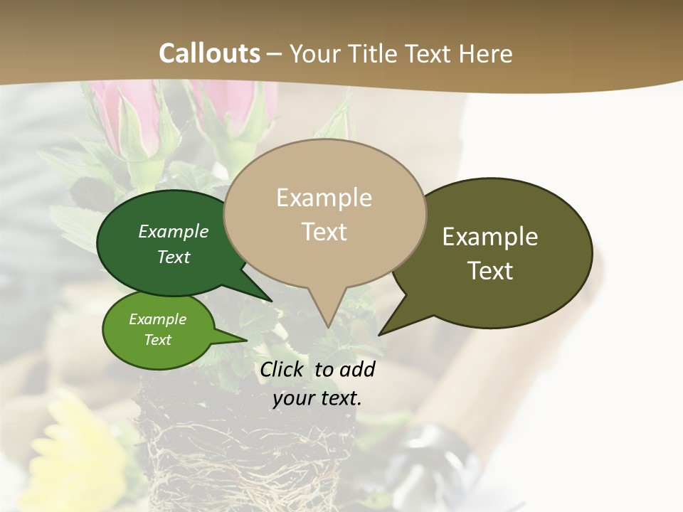 Dirt Garden Agriculture PowerPoint Template