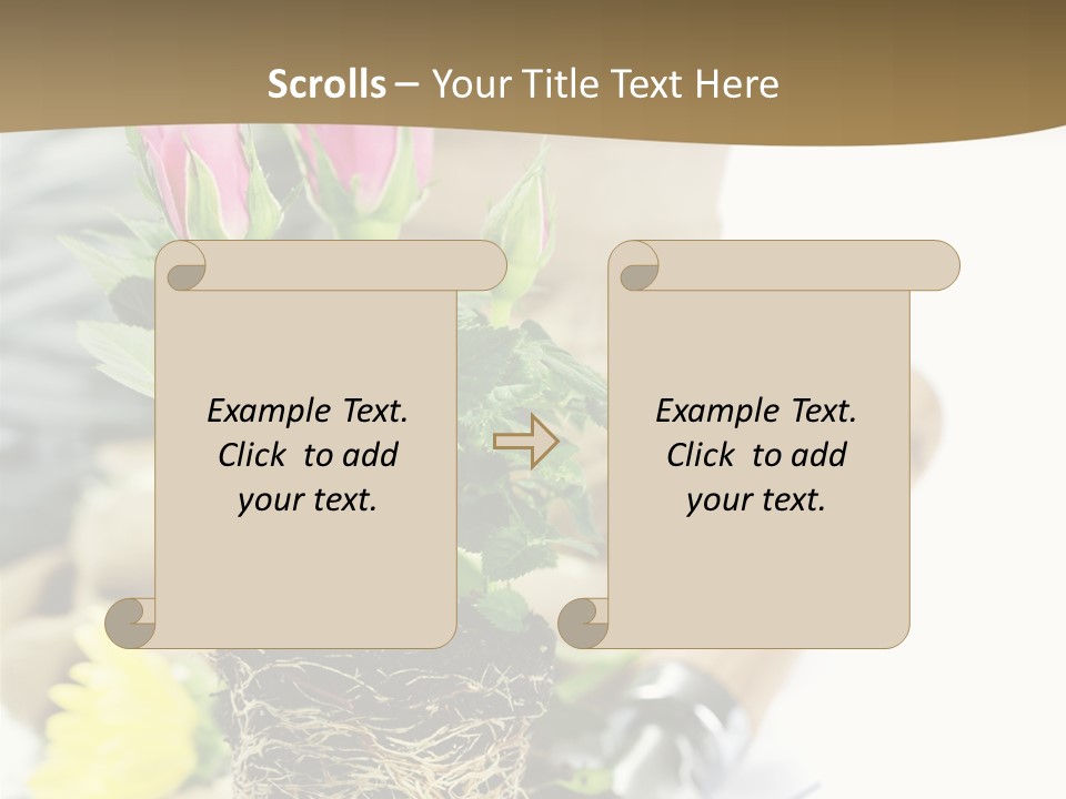Dirt Garden Agriculture PowerPoint Template
