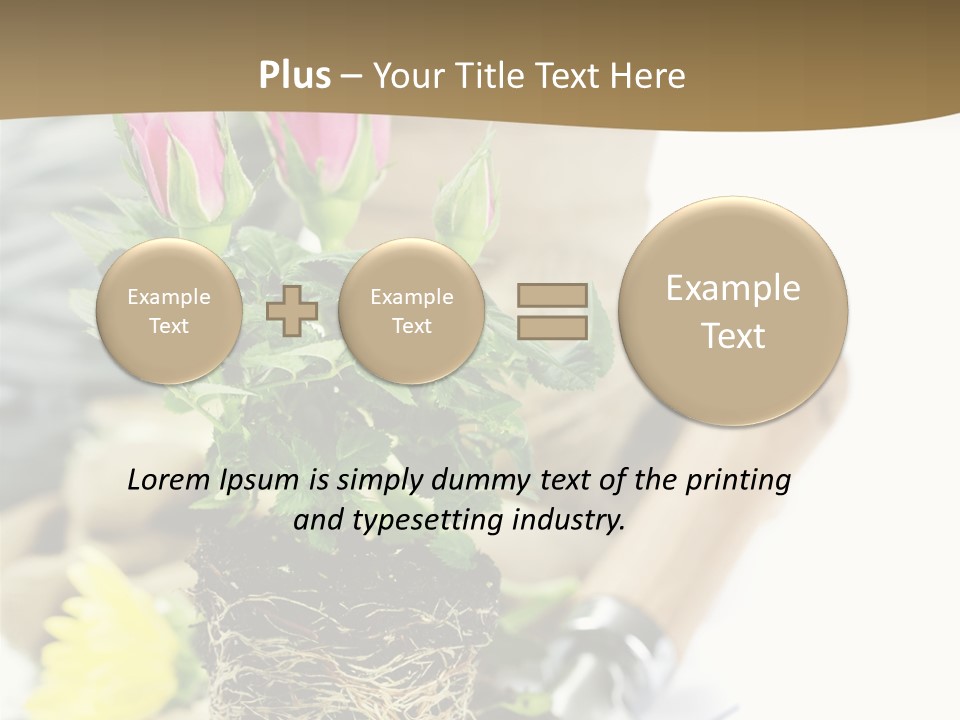 Dirt Garden Agriculture PowerPoint Template