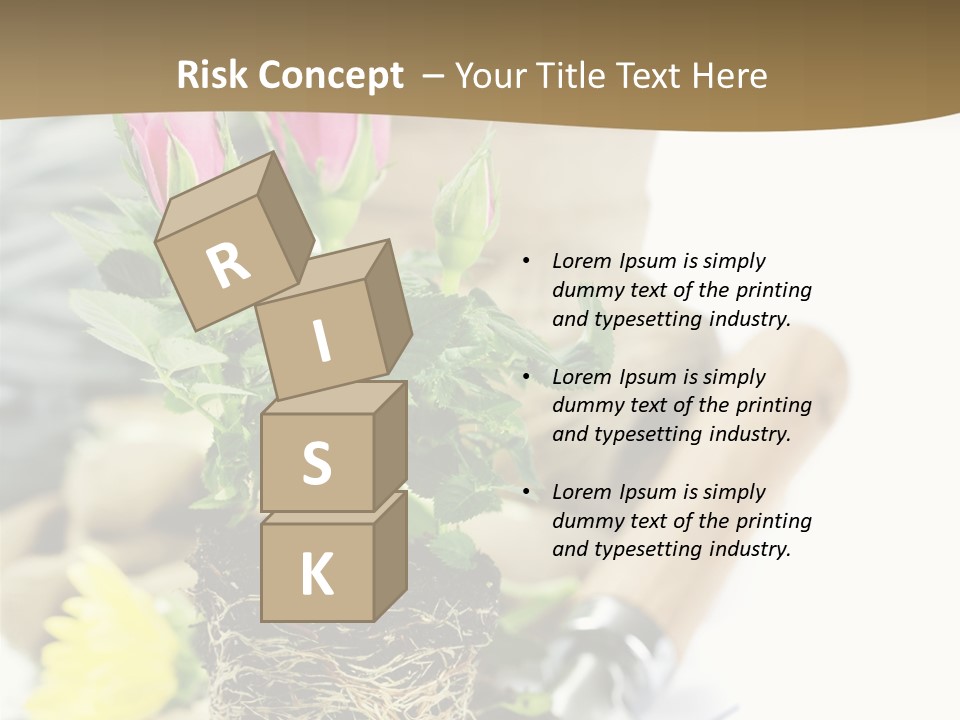 Dirt Garden Agriculture PowerPoint Template