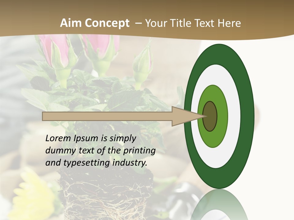Dirt Garden Agriculture PowerPoint Template