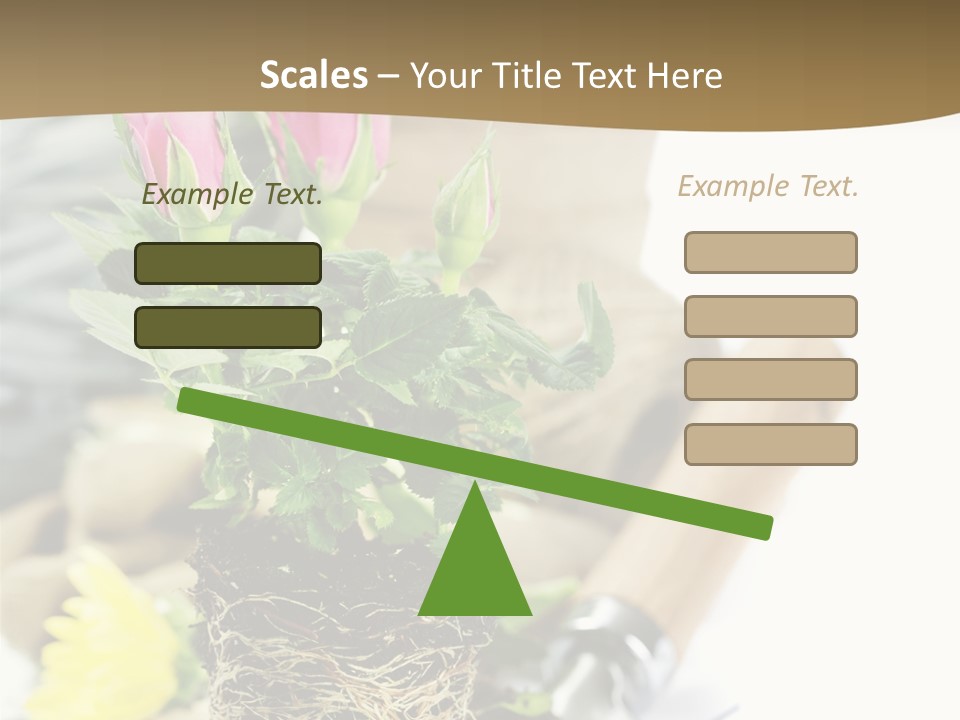 Dirt Garden Agriculture PowerPoint Template