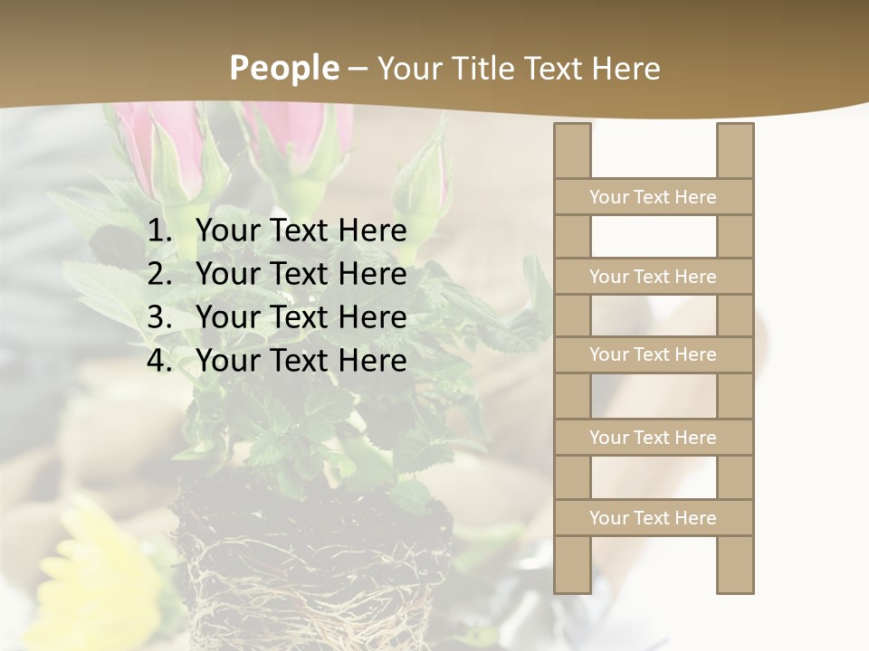 Dirt Garden Agriculture PowerPoint Template