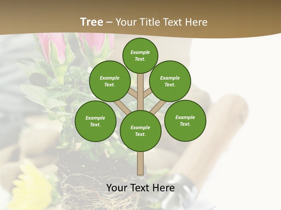 Dirt Garden Agriculture PowerPoint Template