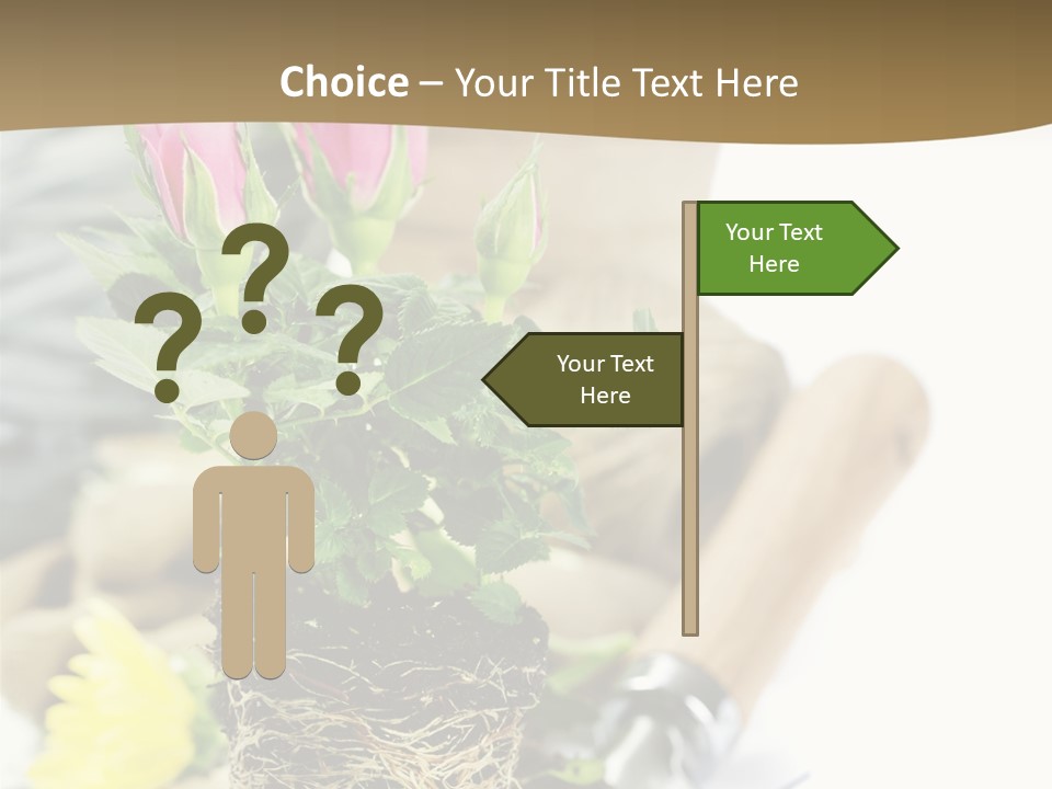 Dirt Garden Agriculture PowerPoint Template
