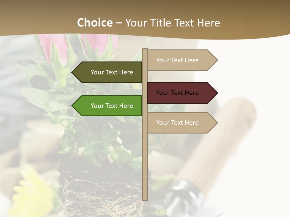 Dirt Garden Agriculture PowerPoint Template