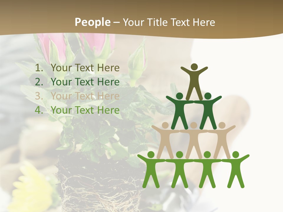 Dirt Garden Agriculture PowerPoint Template