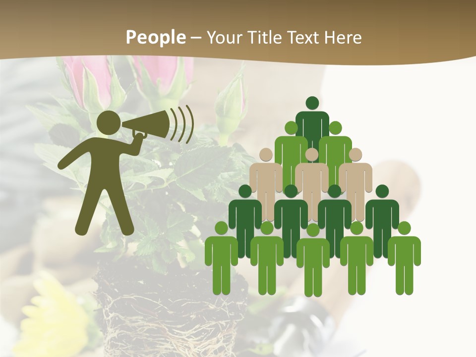Dirt Garden Agriculture PowerPoint Template