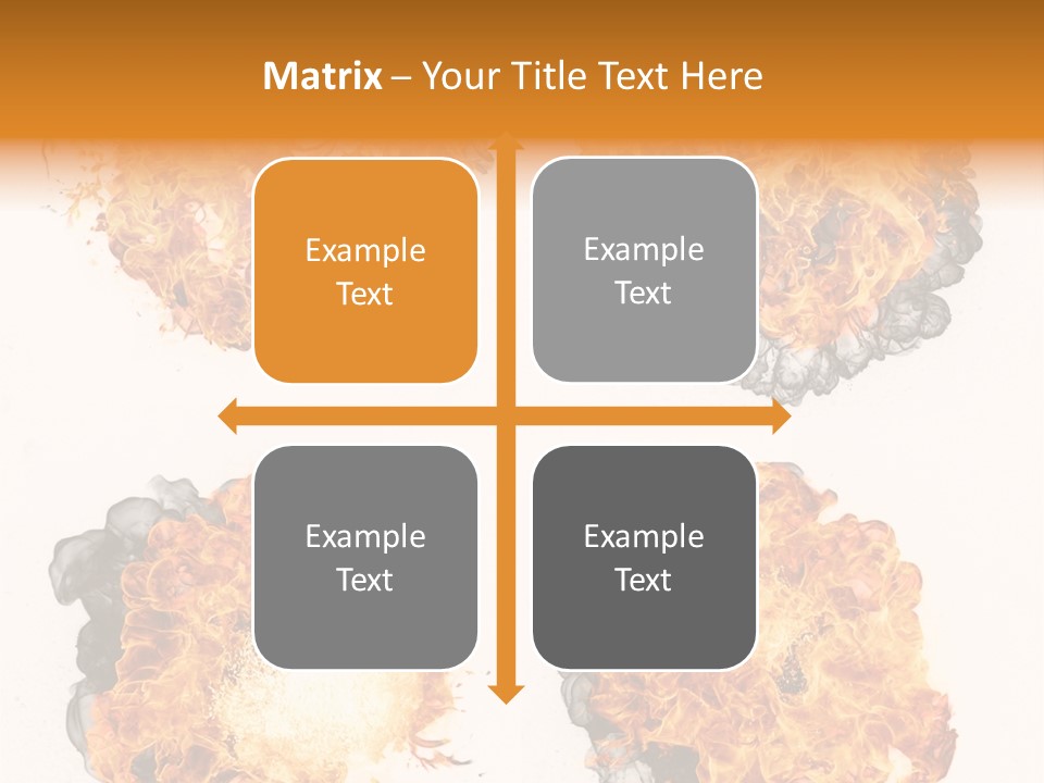 Glow Light Melt PowerPoint Template