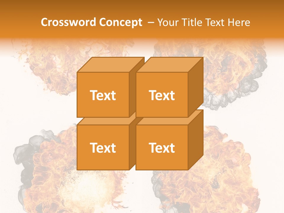 Glow Light Melt PowerPoint Template