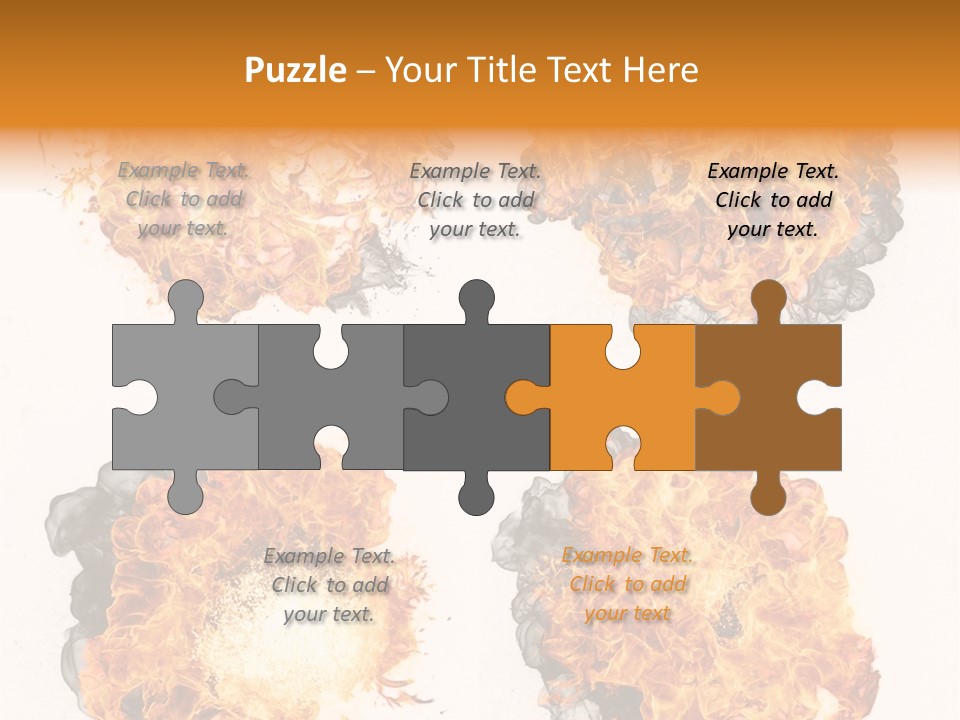 Glow Light Melt PowerPoint Template