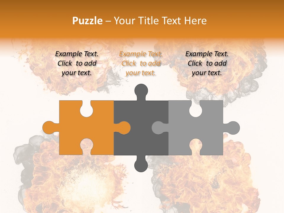 Glow Light Melt PowerPoint Template