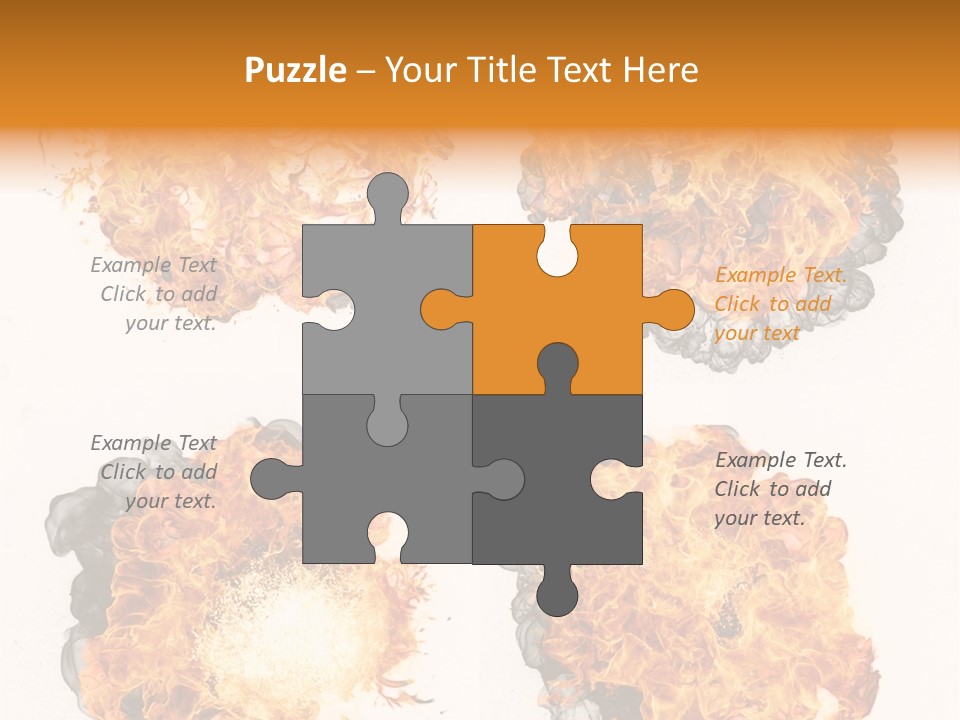 Glow Light Melt PowerPoint Template