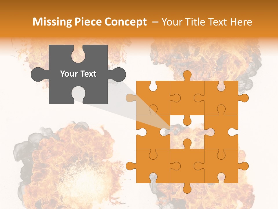 Glow Light Melt PowerPoint Template