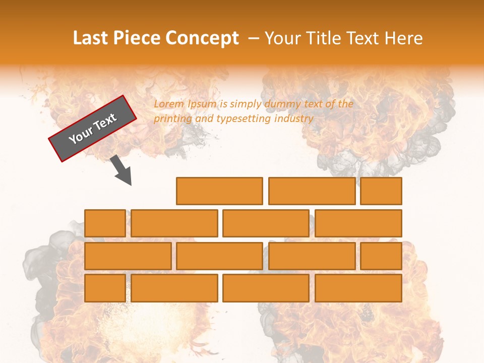 Glow Light Melt PowerPoint Template