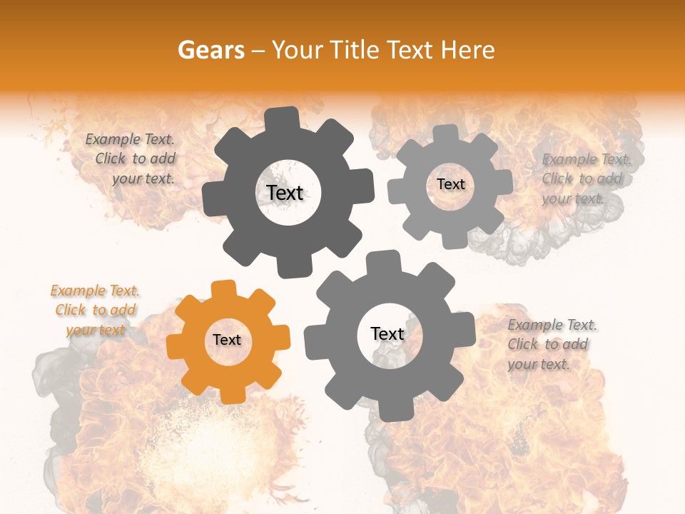 Glow Light Melt PowerPoint Template