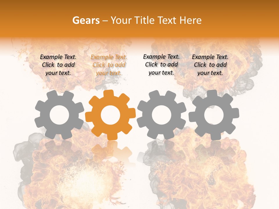 Glow Light Melt PowerPoint Template