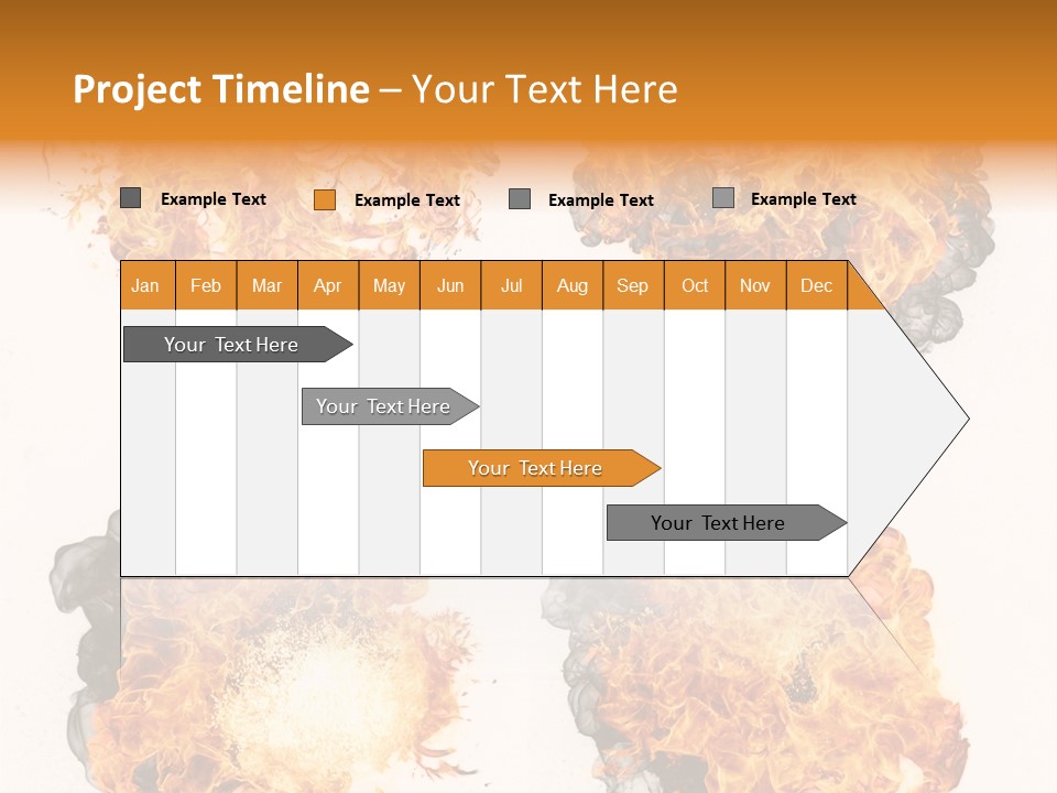 Glow Light Melt PowerPoint Template