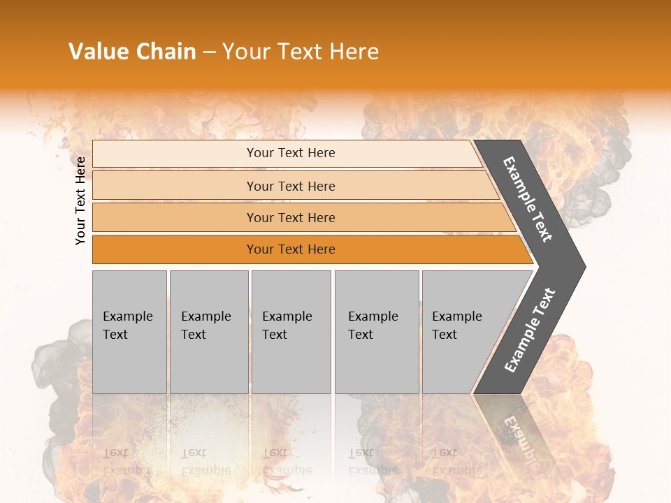Glow Light Melt PowerPoint Template