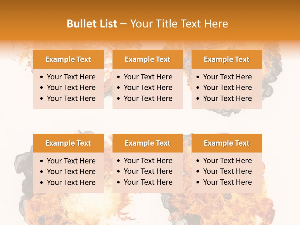 Glow Light Melt PowerPoint Template