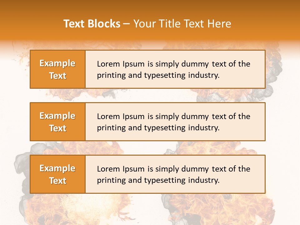 Glow Light Melt PowerPoint Template