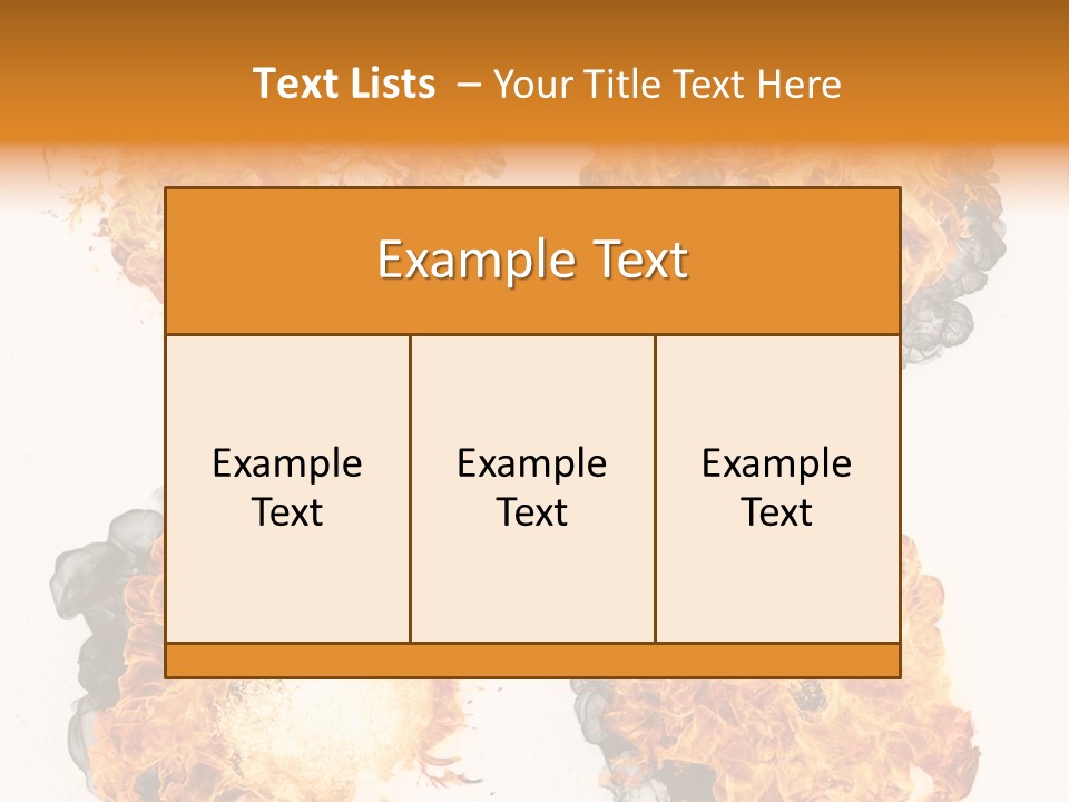 Glow Light Melt PowerPoint Template