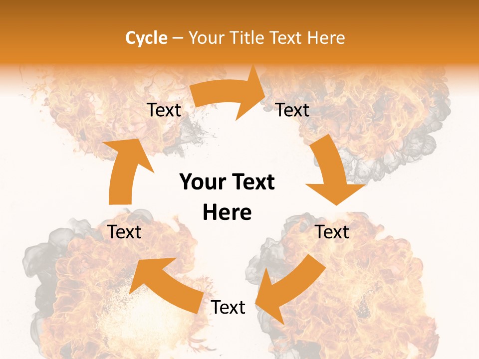 Glow Light Melt PowerPoint Template