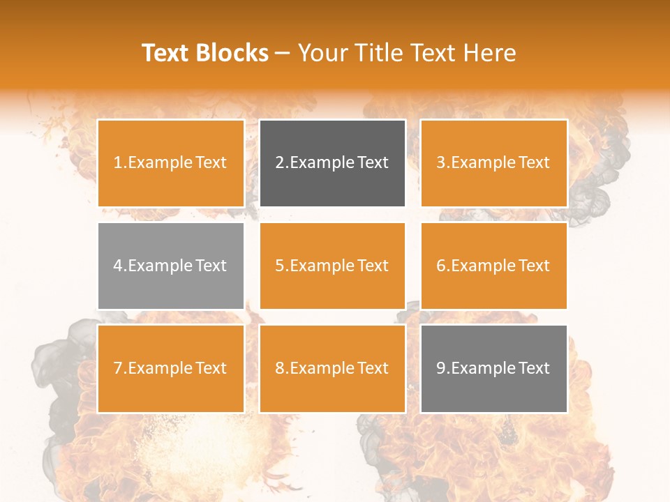 Glow Light Melt PowerPoint Template
